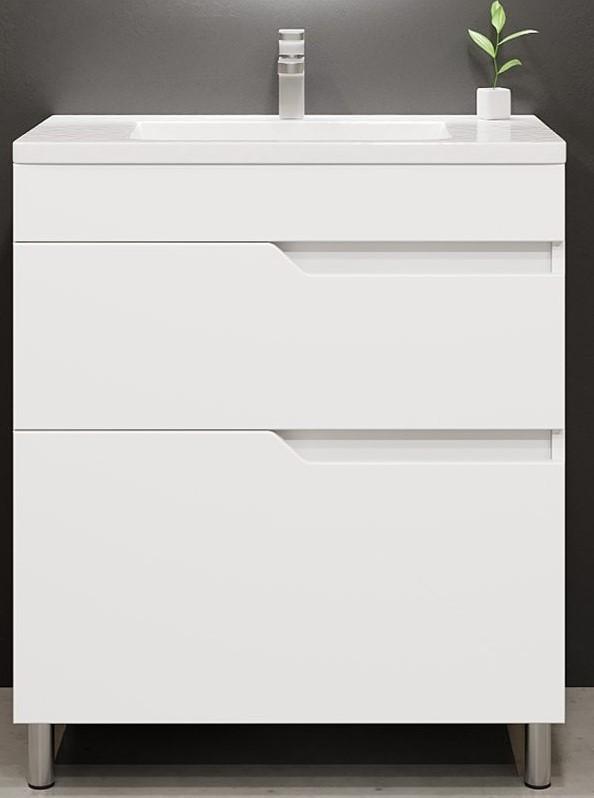 Dulap sub lavoar Bayro Teona Alb Mat 600