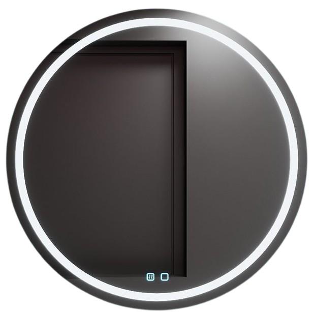 Зеркало Bayro Elipso круглое 800x800 LED touch с антизапотеванием