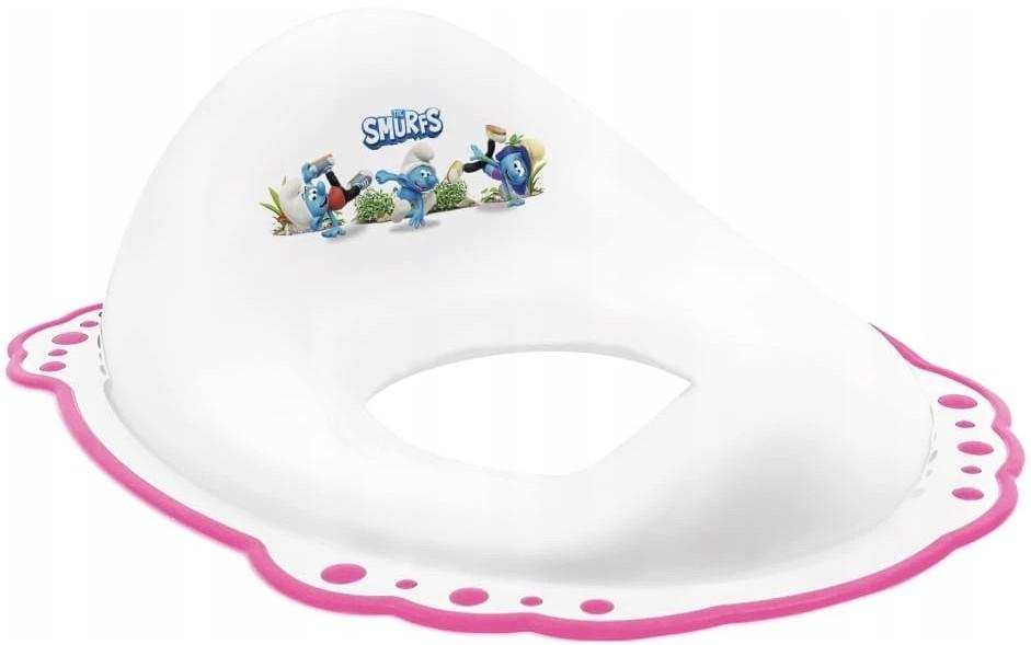 Детское сиденье для унитаза Maltex The Smurfs White/Pink (2 компонента)