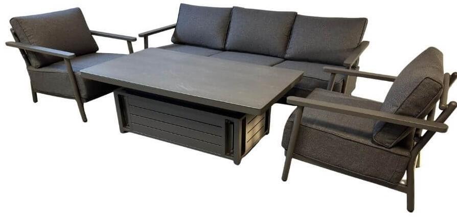 Set mobila de gradina Hola Scandinavia Anthracite