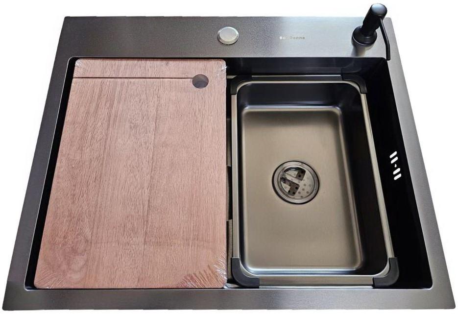 Кухонная мойка SanDonna HD7050 Черный