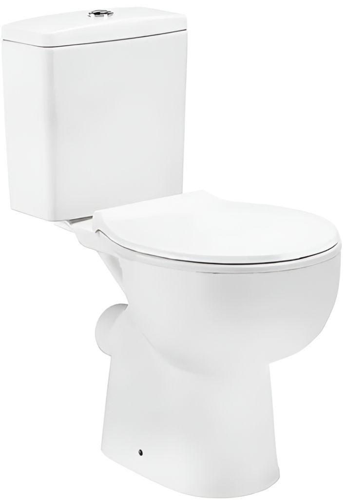 Vas WC Ceramica Blanca MDB-1-P-PP P-Trap no-Rim capac Proplast