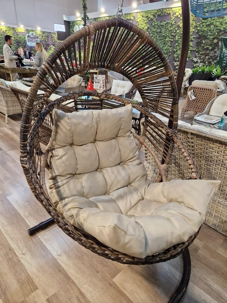 Садовые качели Sunyard Nobel Коричневый