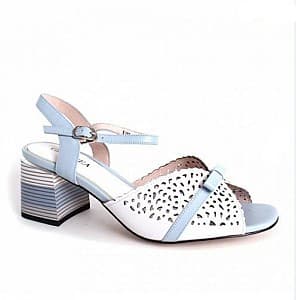 Sandale femeie NL 166-70-081 White-Blue