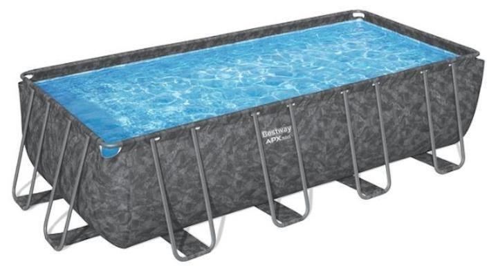 Каркасный бассейн BESTWAY 561KABW Dark Gray