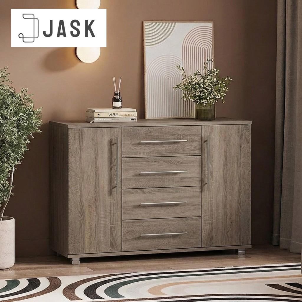 Comoda Jask Corina 4S Stejar Sonoma Trufa
