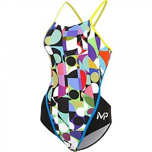 Costum de baie femeie Aqualung Cedonia Black Yellow 36