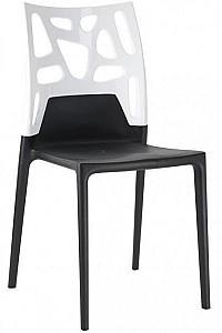 Scaun Papatya Ego-Rock Alb/Negru