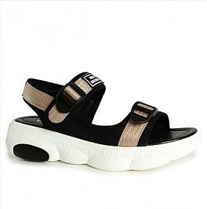 Sandale femeie NL 9361-2 Black-Beige