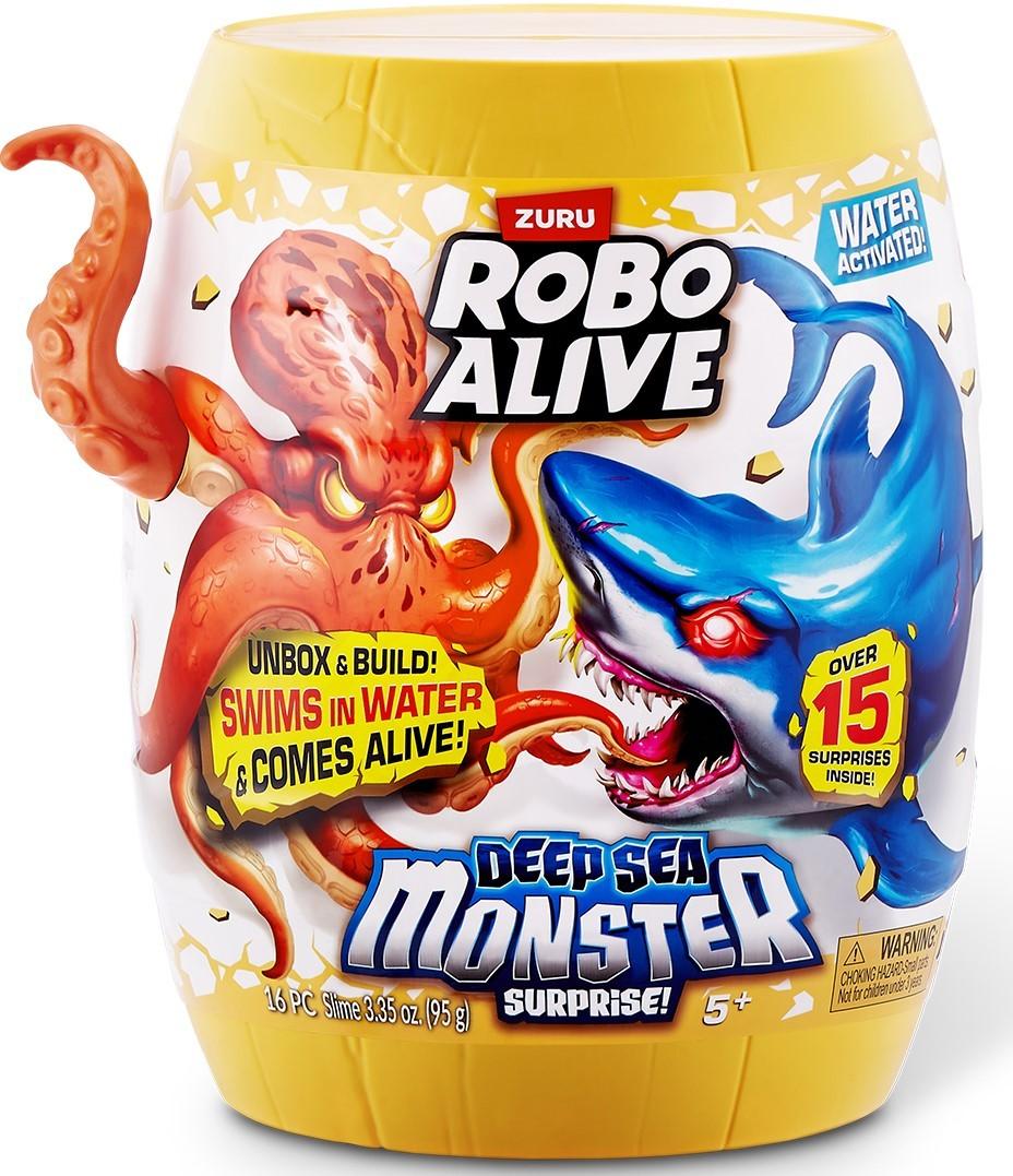 Jucarie interactiva Robo Alive Deep Sea Monster -  Caracatita (71155B)