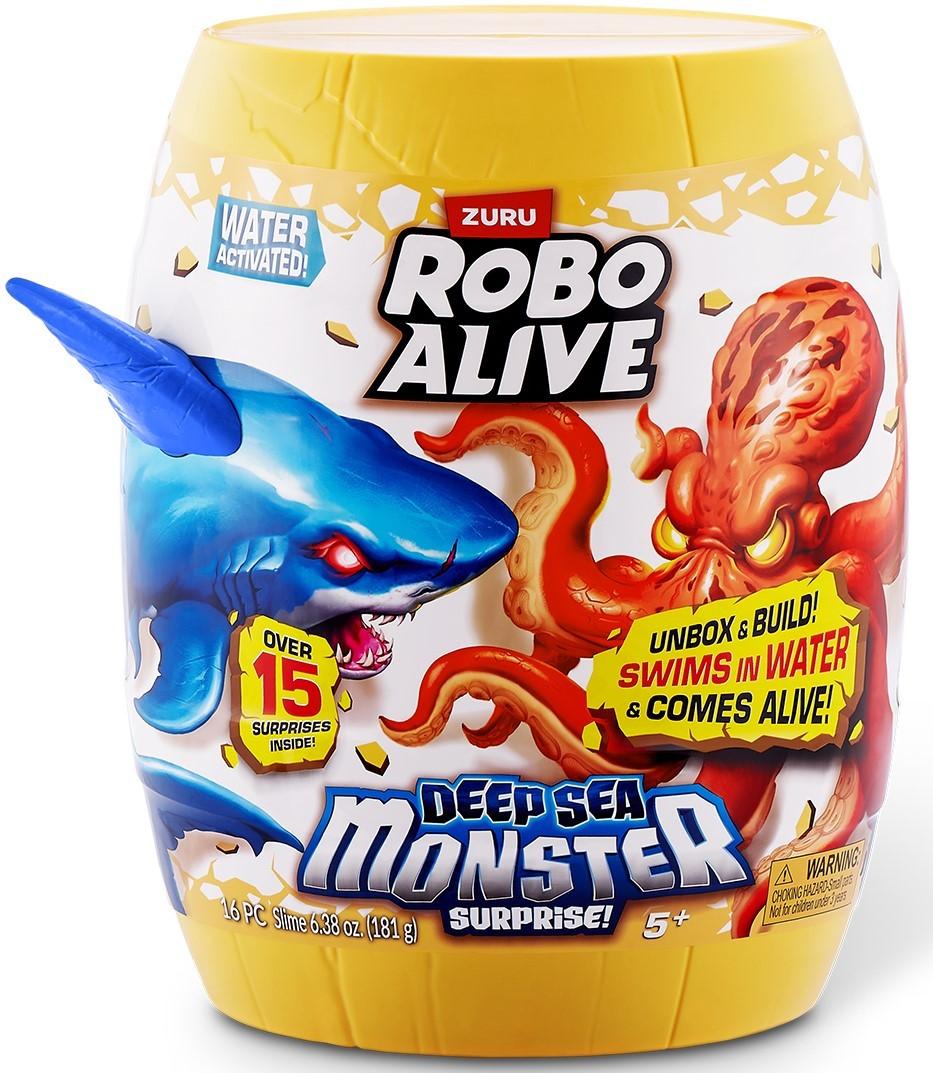 Jucarie interactiva Robo Alive Deep Sea Monster - Rechin (71155A)