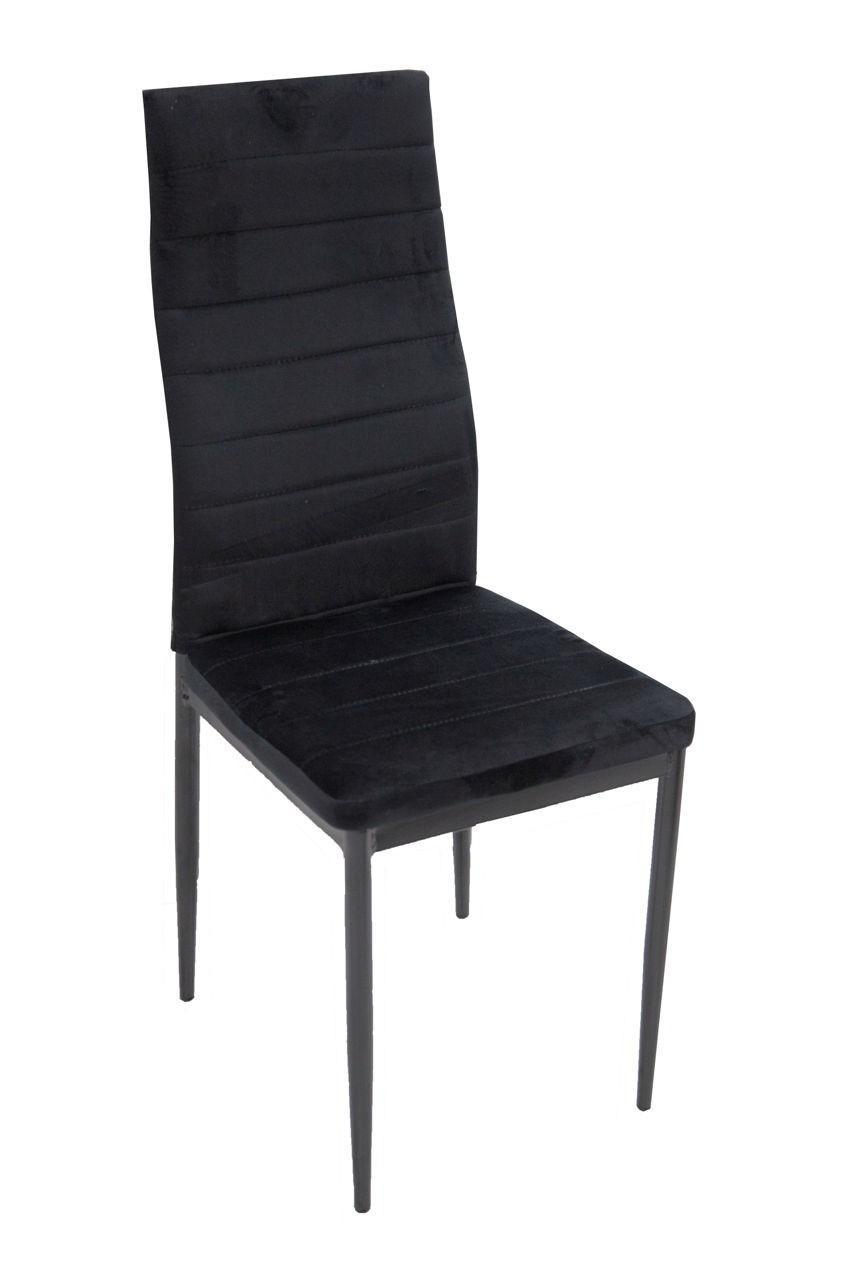 Scaun MG-Plus DC 991P velour negru