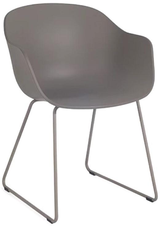 Scaun Papatya Globe-K Sled Taupe/Taupe