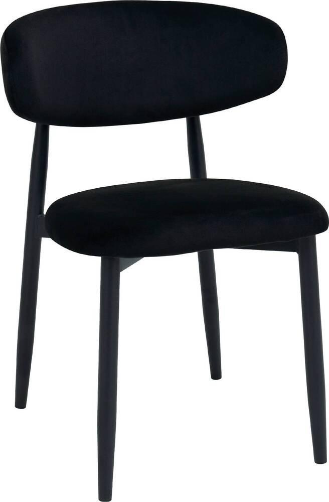 Scaun DP Meridian (catifea) Negru (HLR66) / Negru