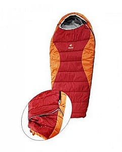 Спальный мешок Deuter Little Star EXP left papaya-lava