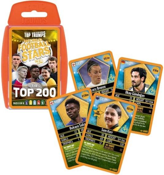 Joc de masa Winning Moves Top Trumps „World Football Stars 200″(6)