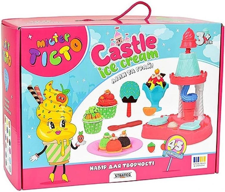 Набор игрушек Strateg Мистер Тесто: Castle Ice-Cream (57150)