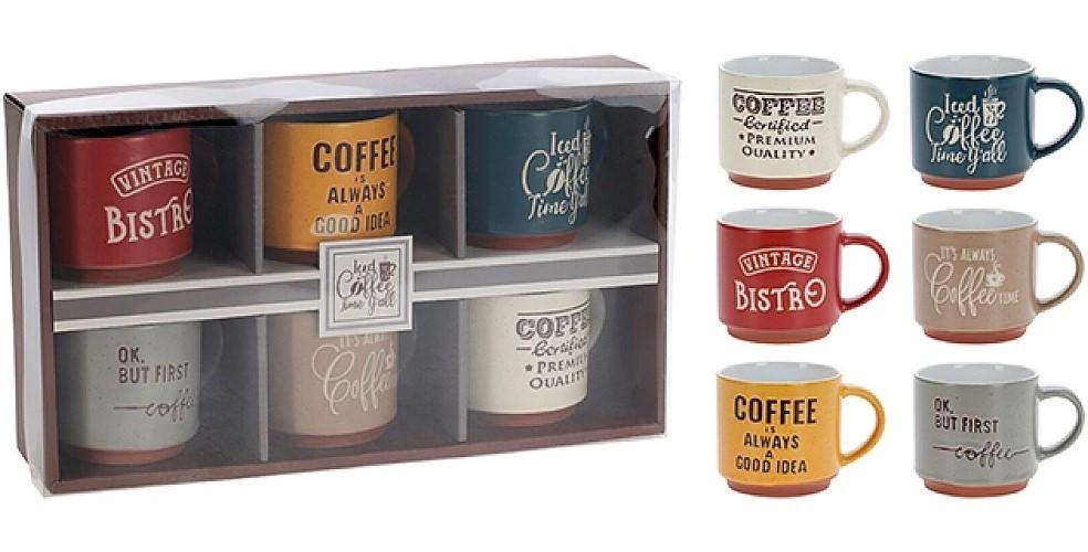 Чашка Siaki Coffee Time 6шт (36413)