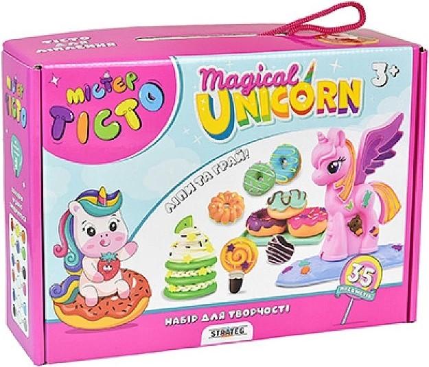 Набор игрушек Strateg Мистер Тесто: Magical Unicorn (57147)