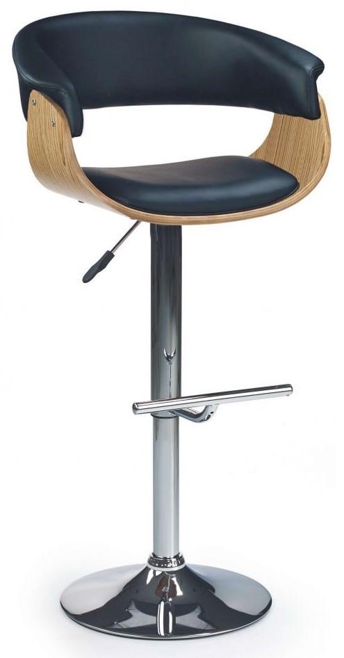 Scaun Halmar H-45 Stejar Deschis / Negru