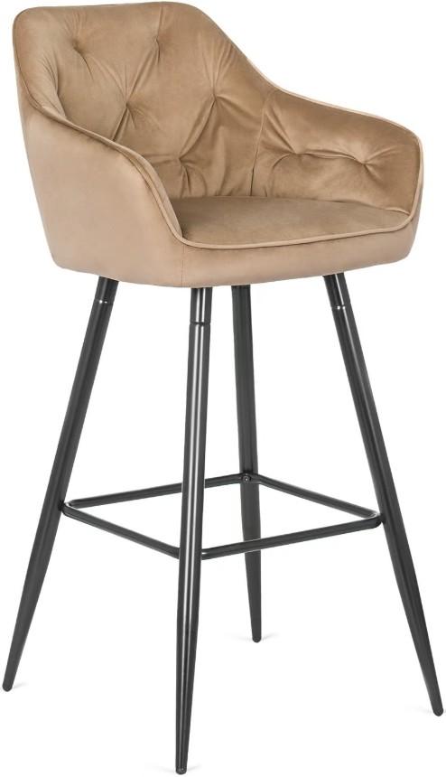 Стул Mebel Elite Salem Бежевый/Черный