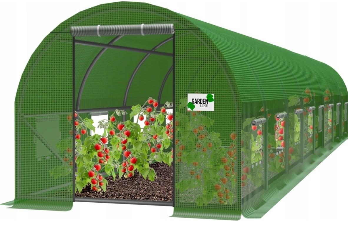 Seră de tip tunel GardenLine TUN3903 8x4x2m