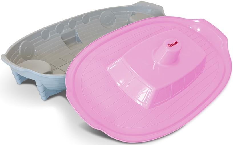 Песочница Doloni 03355/6 Розовый/Серый