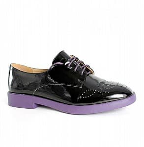 Pantofi dama NL 9222-721-1 Black-Purple
