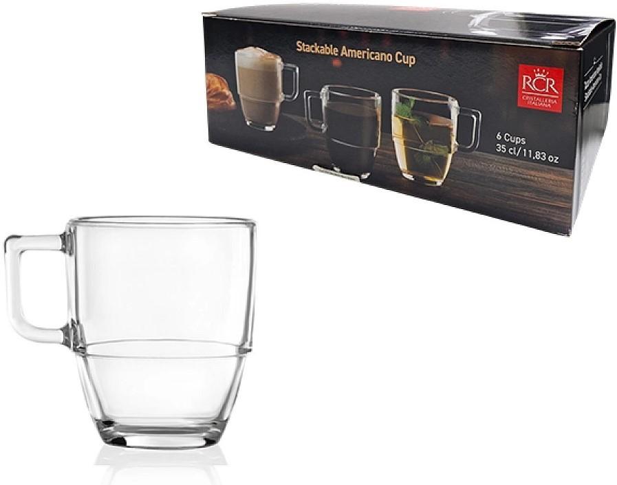 Чашка RCR Caffe Americano 6 шт
