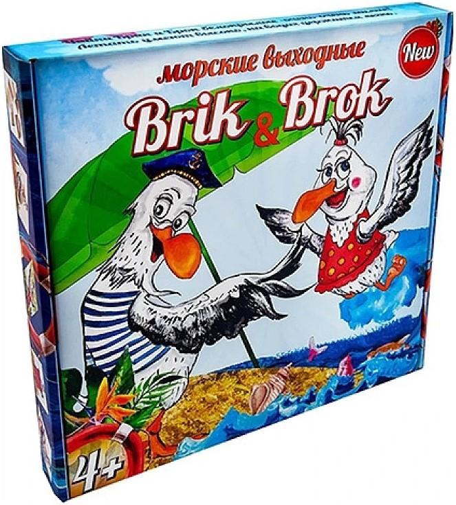Настольная игра Strateg Brik and Brok: Морские выходные РУС (57190)