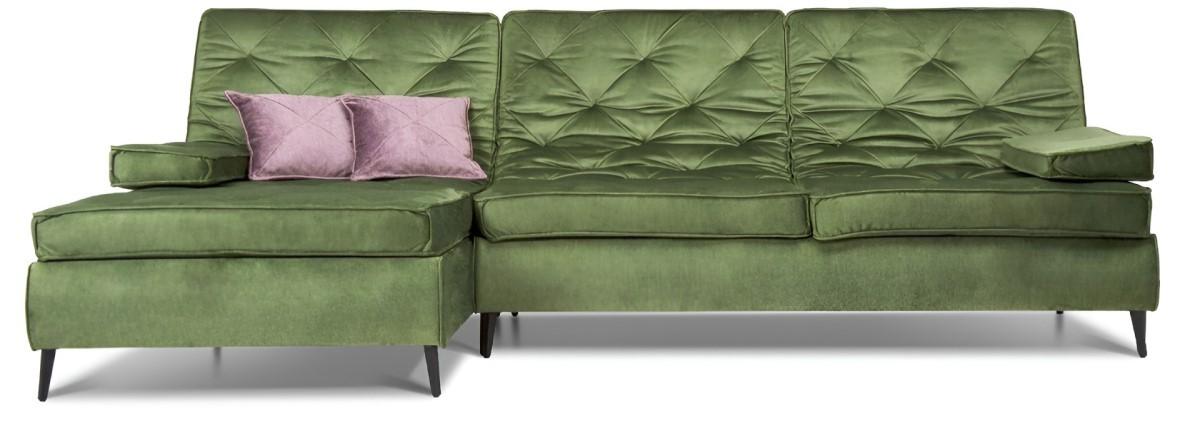 Canapea coltar Crinela London 3 UD Verde