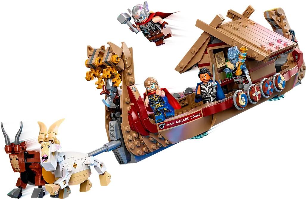 Конструктор LEGO Marvel Super Heroes 76208 The Goat Boat