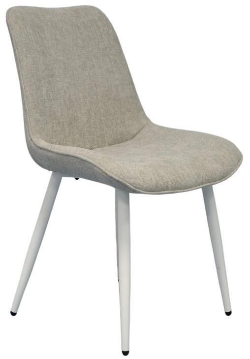 Scaun Evelin YTC-055 WH (UF885-13) Light Grey