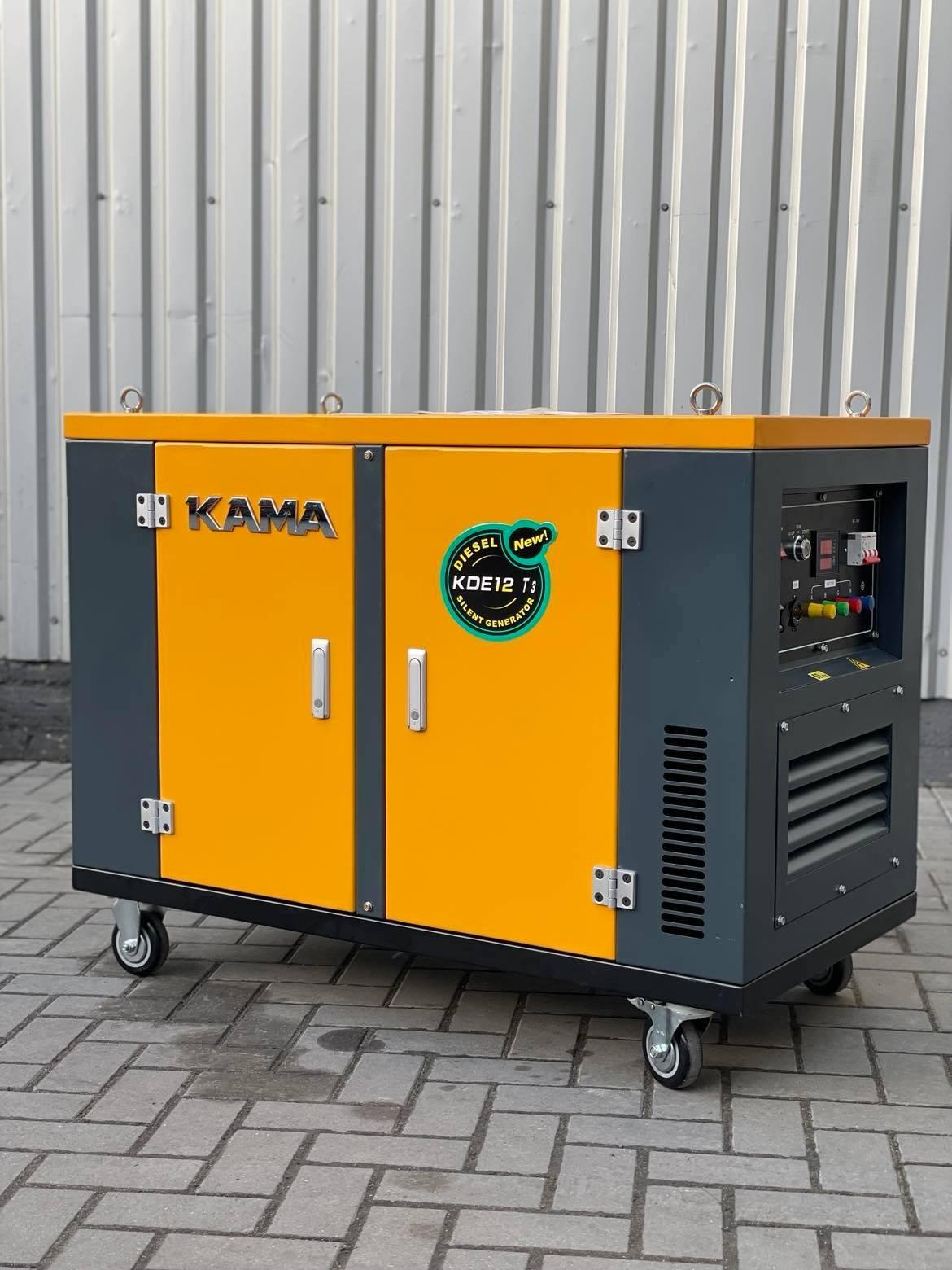 Generator electric de curent Kama KDE 12T3
