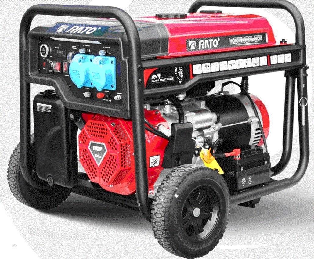 Generator electric de curent RATO R8500D-B2+ATS