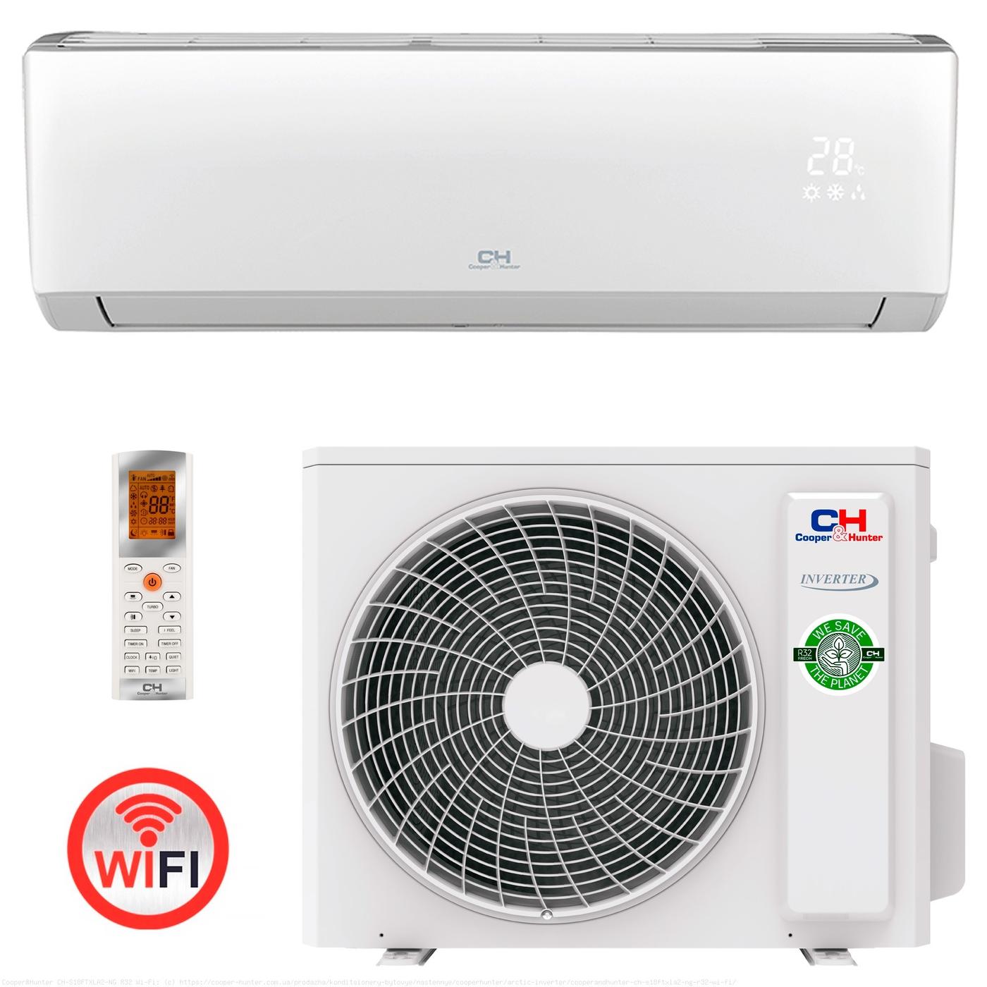 Aer conditionat Cooper&Hunter CH-S18FTXLA2-NG R32 Wi-Fi