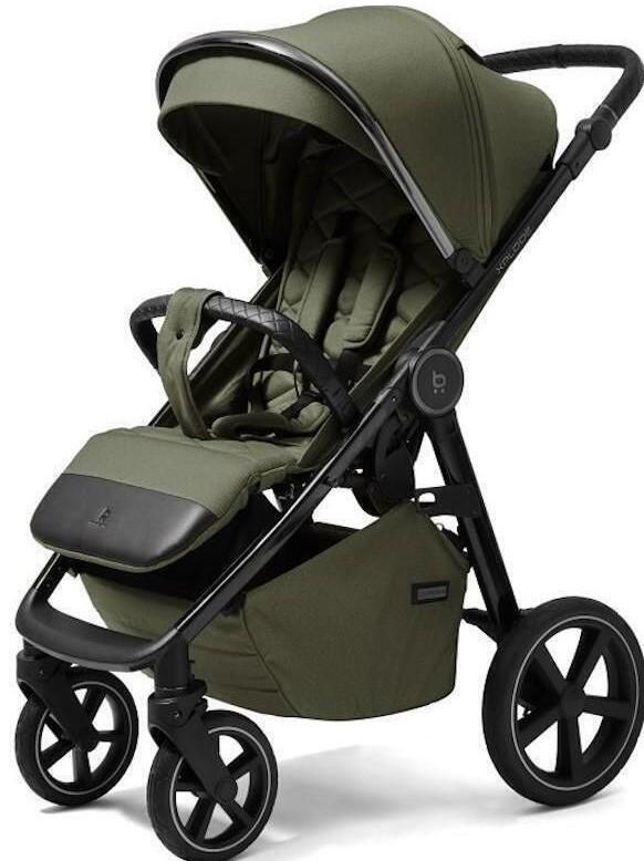 Carucior de plimbare 4BABY XPLODE CHROME MISTY OLIVE