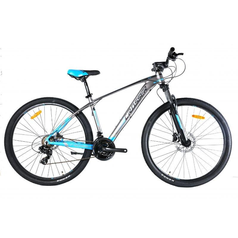 Горный велосипед Crosser QUICK 29/19 21S Shimano+Logan Hidraulic Gray/Blue