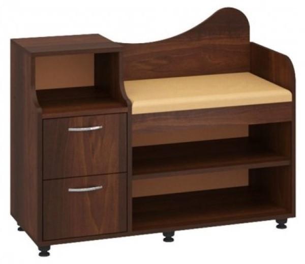 Dulap pentru incaltaminte Pehotin B-2 Nuc/Cafea