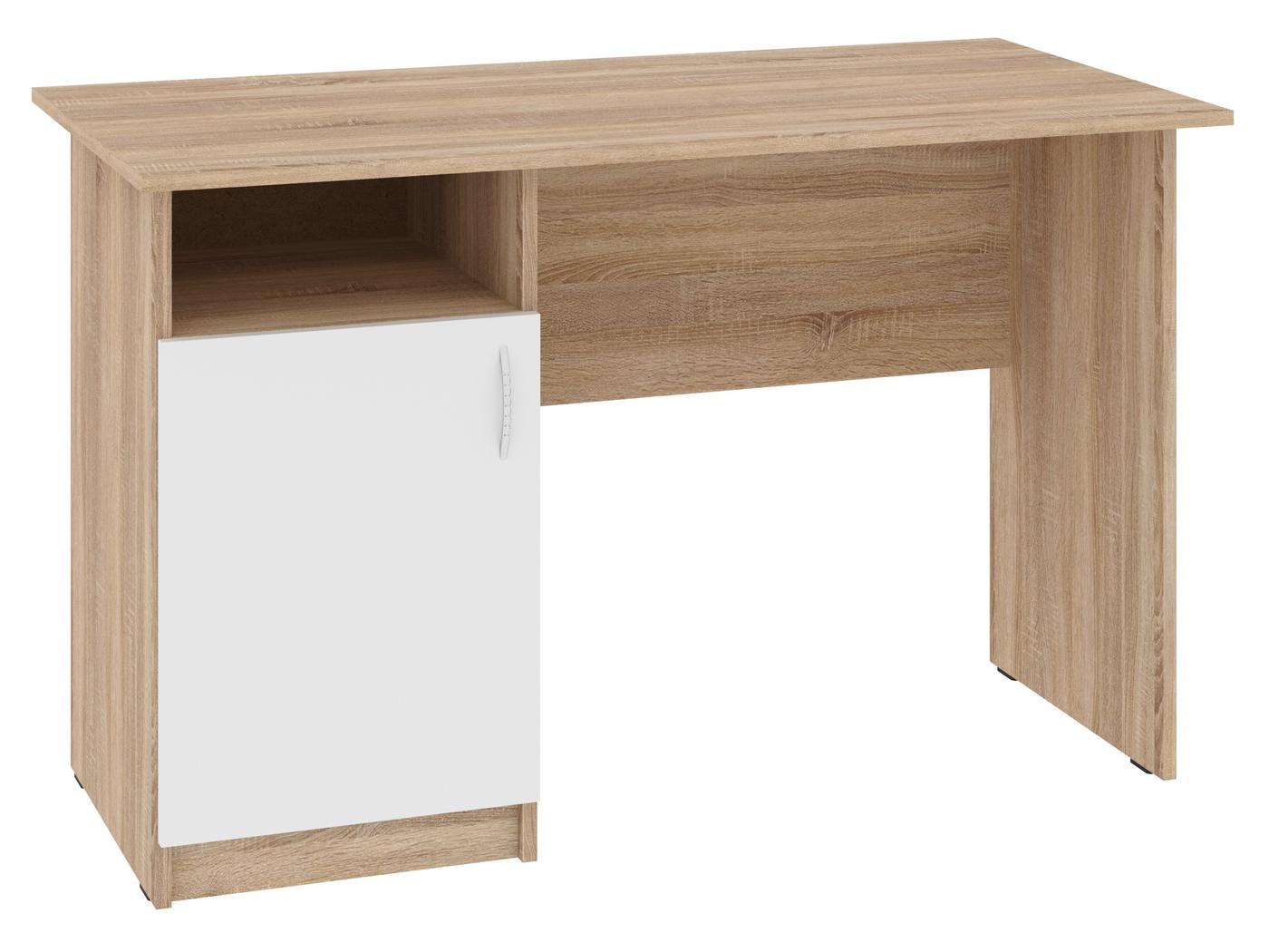 Письменный стол Pehotin Леон Дуб Сонома/Белый