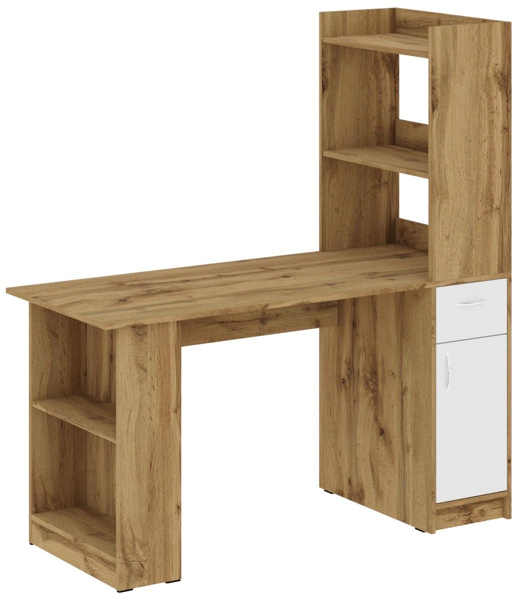 Письменный стол Pehotin Стилус Дуб Тахо/Белый