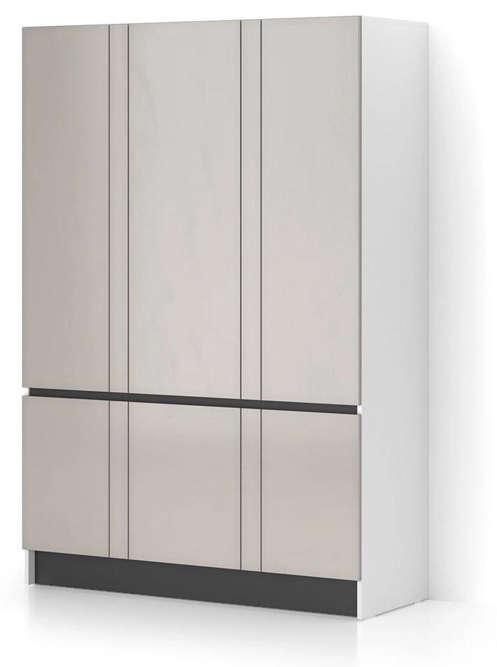 Шкаф Fabrik Home Basic 1400 16 мм Белый / Кашемир