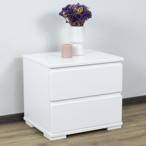 Noptiera MobiCasa Boston Alb