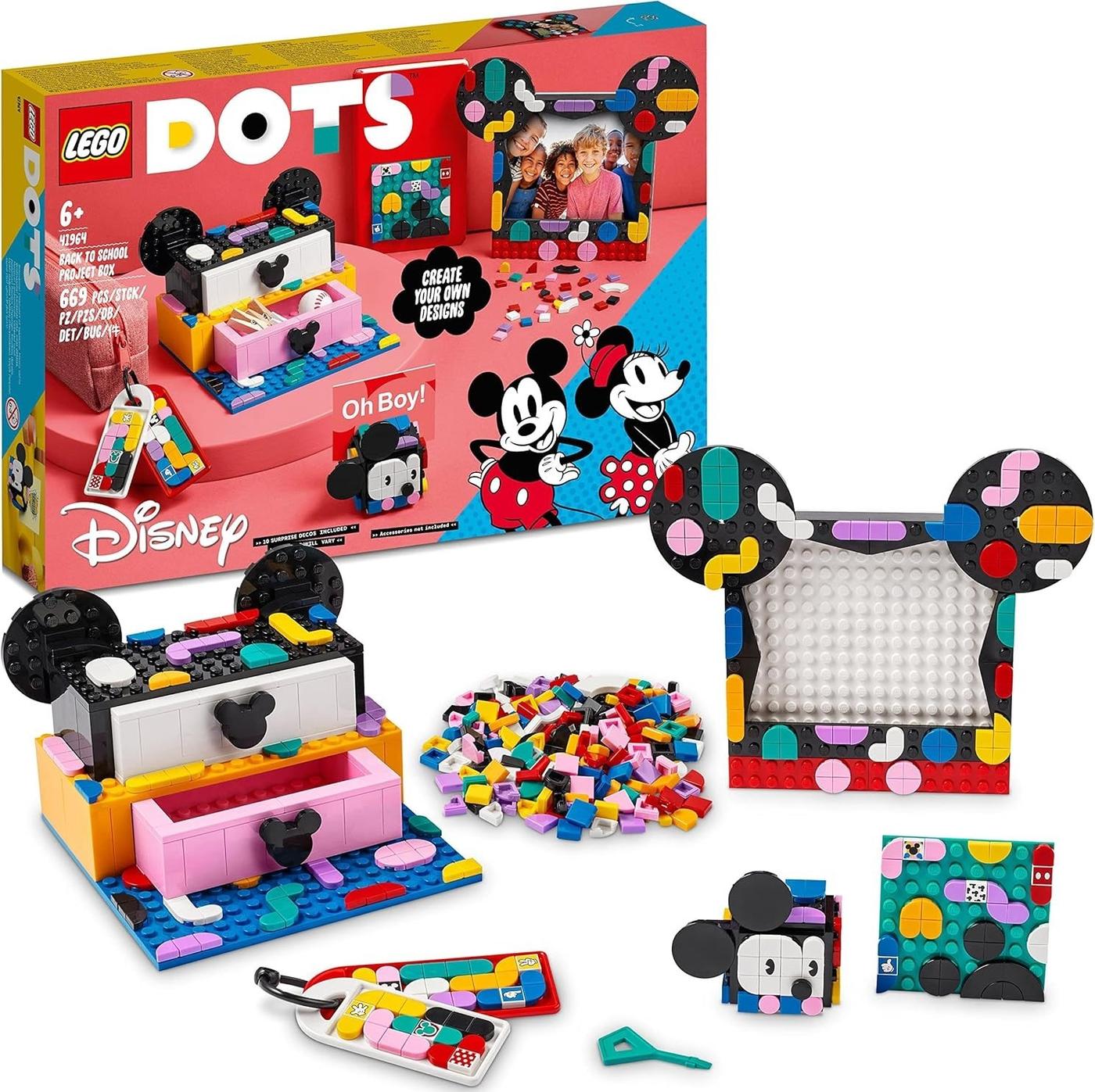 Конструктор LEGO Dots Disney: Mickey Mouse & Minnie Mouse (41964)
