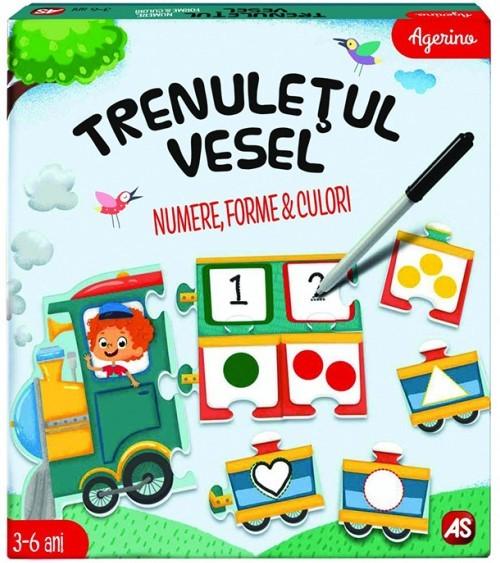 Joc de masa Clementoni Trenuletul Vesel (1024-50555)