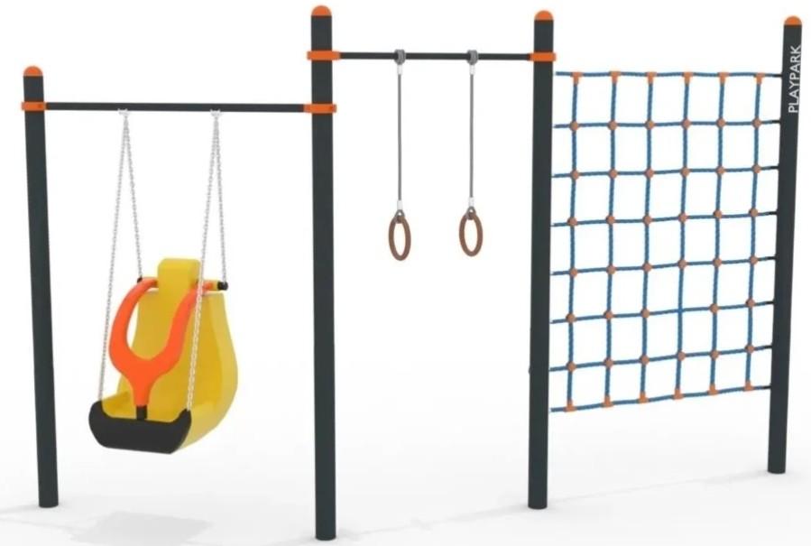 Спортивный комплекс PlayPark Workout KIDS C-104