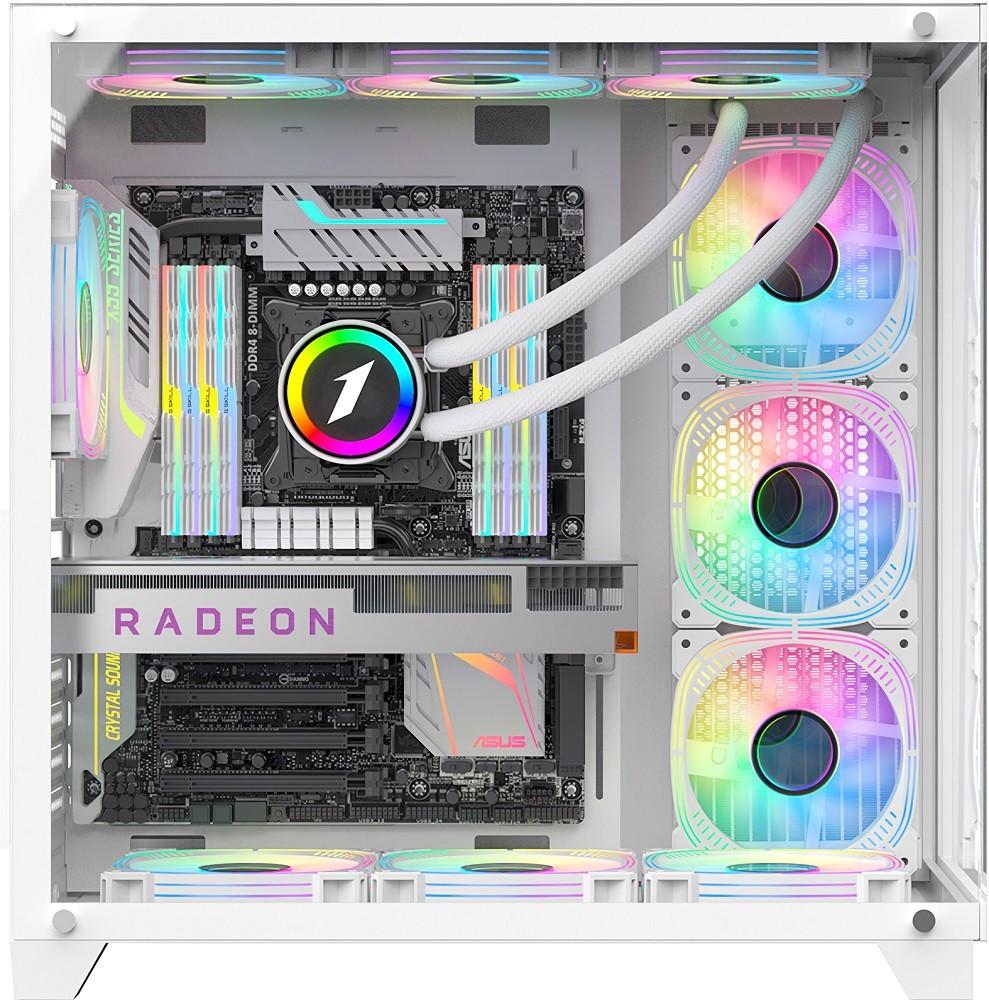 Carcasa 1STPLAYER MV8-TP White