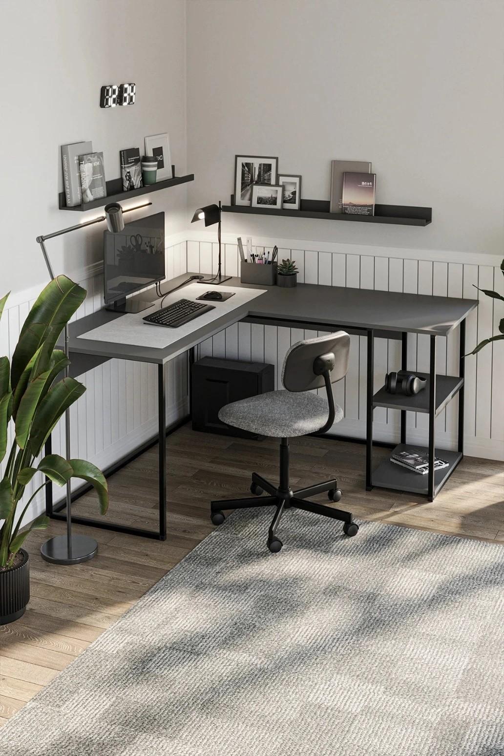 Masa de birou Bofigo 20-30-08 Anthracite