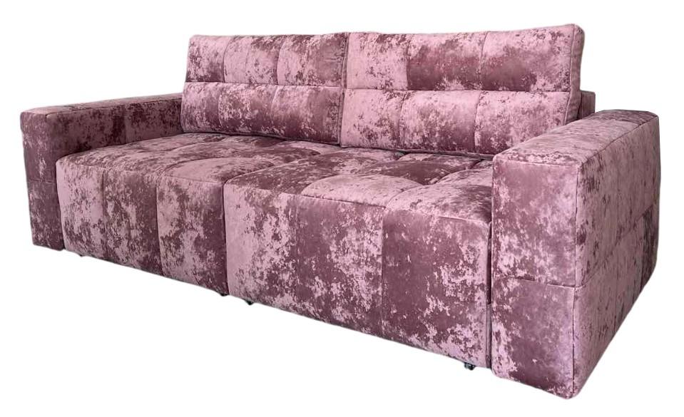 Canapea StarM Neo (2.47x1.08 m / 2x1.52 m) Velur Plus Roz