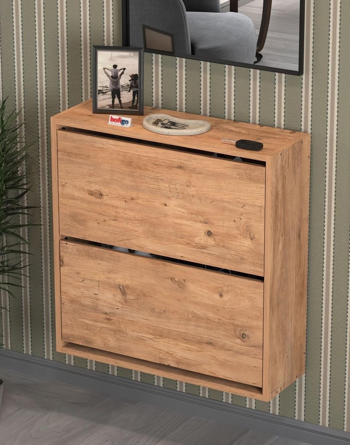 Dulap pentru incaltaminte Bofigo 18-02-02 Pine